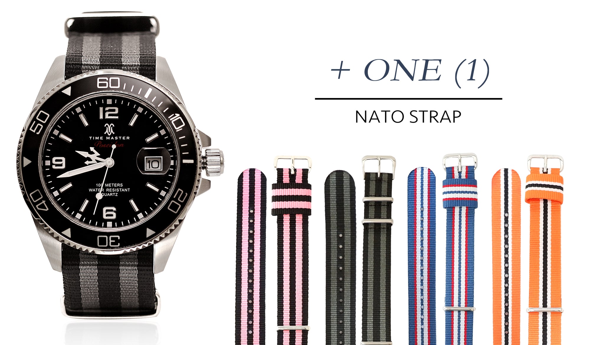ANY Poseidon NATO + ANY One NATO Strap